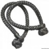 Lot von 2 Dyneema-Schäkeln schwarz - 7 mm - N°1 - comptoirnautique.com