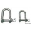 Manilha de aço galvanizado de 5 mm - N°1 - comptoirnautique.com