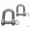 AISI 316 4 mm stainless steel shackle