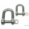 Confezione da 10 grilli in acciaio inox AISI 316 da 6 mm - N°1 - comptoirnautique.com