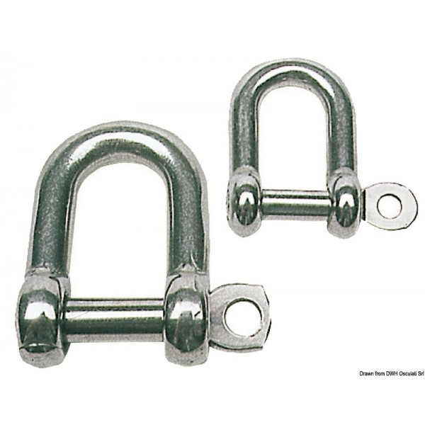 Grillo in acciaio inox AISI 316 12 mm - N°1 - comptoirnautique.com