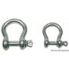 6 mm galvanized steel lyre shackle - N°1 - comptoirnautique.com