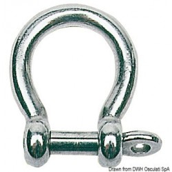 Lyre shackle AISI 316 4 mm