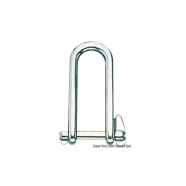 AISI 316 Grilletto da 5 mm - N°1 - comptoirnautique.com