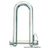 AISI 316 5 mm trigger lock shackle - N°1 - comptoirnautique.com