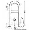 AISI 316 Grillo di bloccaggio e barra di arresto da 5 mm - N°2 - comptoirnautique.com