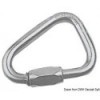 Moschettone Delta in acciaio inox con apertura a vite da 3,5 mm - N°1 - comptoirnautique.com