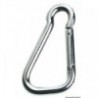 10 mm AISI 316 carabiner with wide opening