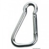 10 mm AISI 316 carabiner with wide opening - N°1 - comptoirnautique.com 