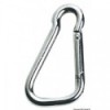 10 mm AISI 316 carabiner with wide opening - N°1 - comptoirnautique.com