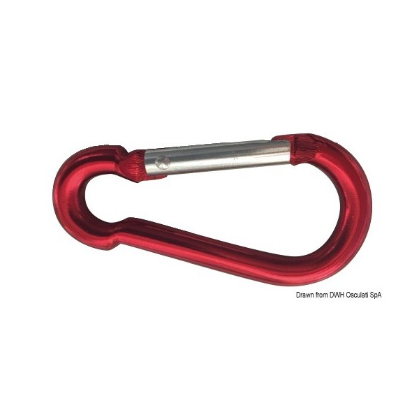Moschettone in lega leggera da 50 mm - N°1 - comptoirnautique.com
