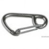 AISI 316 carabiner, large diameter 80 mm