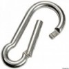 Moschettone autobloccante AISI 316 5 mm - N°4 - comptoirnautique.com