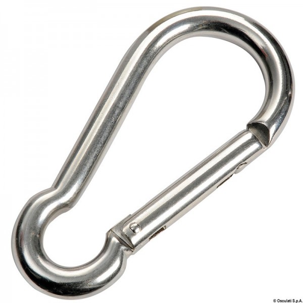 AISI 316 6 mm hook without protrusion - N°4 - comptoirnautique.com