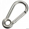 Surface-mounted carabiner with AISI 316 6 mm eye - N°3 - comptoirnautique.com