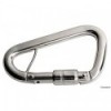 Moschettone in acciaio inox per imbracatura di sicurezza da 100 mm - N°1 - comptoirnautique.com