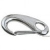 Set of 10 AISI 316 spring-loaded 31 mm carabiners