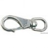 AISI 316 carabiner with swivel 69 mm