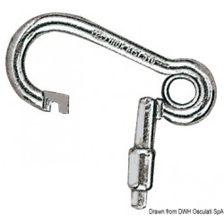 Moschettone in acciaio inox...