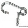 60 mm outward opening stainless steel carabiner