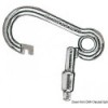 100 mm outward opening stainless steel carabiner - N°1 - comptoirnautique.com 