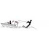 Mousqueton pour ski nautique 59,5 mm  - N°4 - comptoirnautique.com