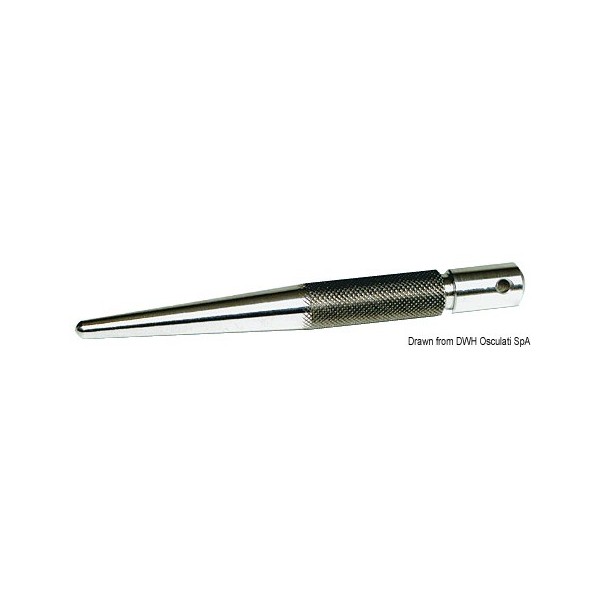 Clip in alluminio per apertura a moschettone 200 mm - N°1 - comptoirnautique.com