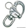 Moschettone per spinnaker ad occhiello girevole AISI 316 70 mm - N°1 - comptoirnautique.com