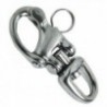 AISI 316 82 mm double-articulated carabiner for spikes