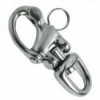 AISI 316 82 mm double-articulated carabiner for spikes - N°1 - comptoirnautique.com 