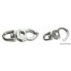 AISI 316 85 mm trigger carabiner - N°1 - comptoirnautique.com 