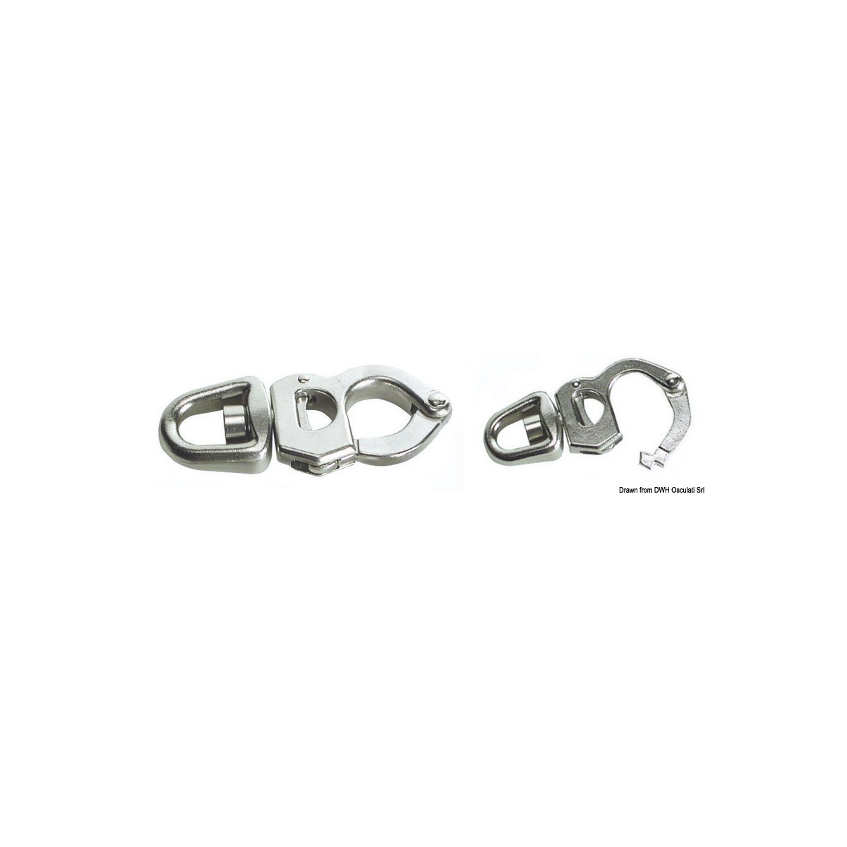 Osculati Trigger carabiner AISI 316 127 mm OSC-09.855.03 - Comptoir ...