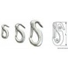 Stainless steel carabiner 50 mm - N°1 - comptoirnautique.com