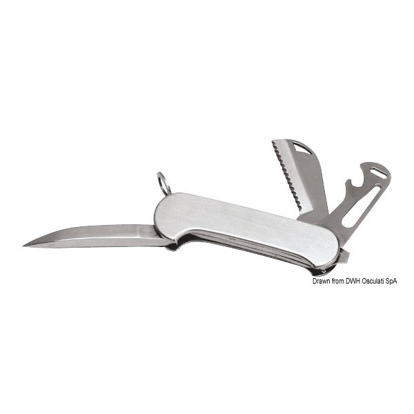 Couteau démanilleur inox 70 mm  - N°1 - comptoirnautique.com 