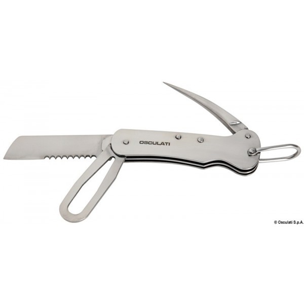 Coltello di triturazione in acciaio inox da 100 mm - N°1 - comptoirnautique.com