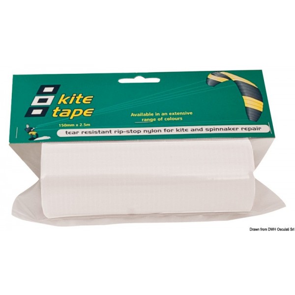 PSP Kite Tape white self-adhesive tape - N°1 - comptoirnautique.com 