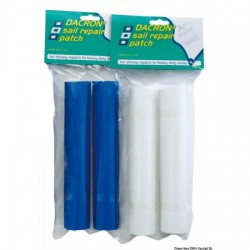 White Dacron fabric repair kit