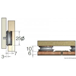 Centering device for...