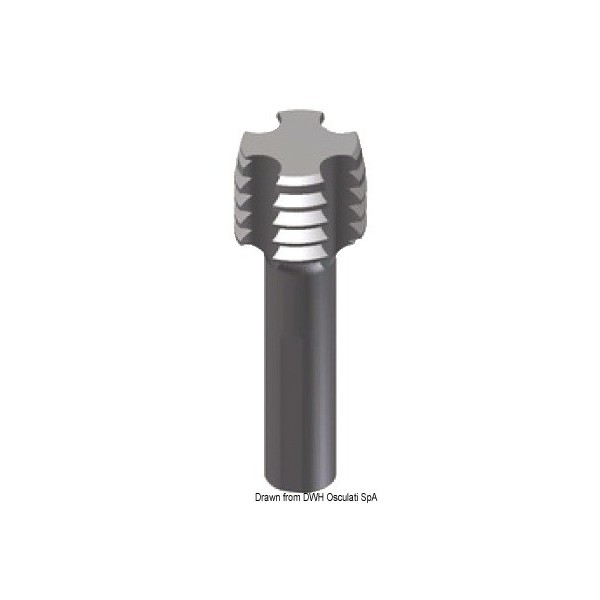 Sistema a clip per foro filettato Ø 16,8 mm - N°1 - comptoirnautique.com