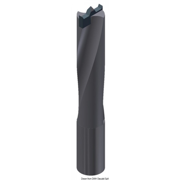 Clip del sistema centrale con foro cieco Ø 10 mm - N°1 - comptoirnautique.com