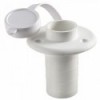 Base a palo in plastica, montaggio a incasso, 3 contatti, bianco - N°1 - comptoirnautique.com