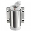 Base in acciaio inox con parete per palo a 3 contatti rimovibile, bianco - N°1 - comptoirnautique.com