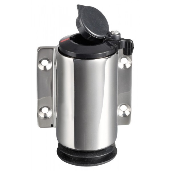 Base in acciaio inox con 3 contatti neri - N°1 - comptoirnautique.com