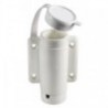 Base in nylon con 2 contatti bianchi