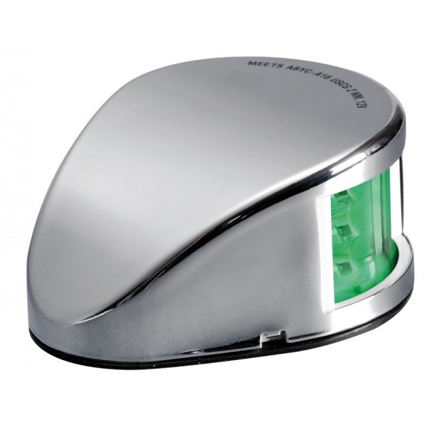 Luce di navigazione a LED a dritta Alloggiamento in acciaio inox per il mouse sul ponte - N°2 - comptoirnautique.com