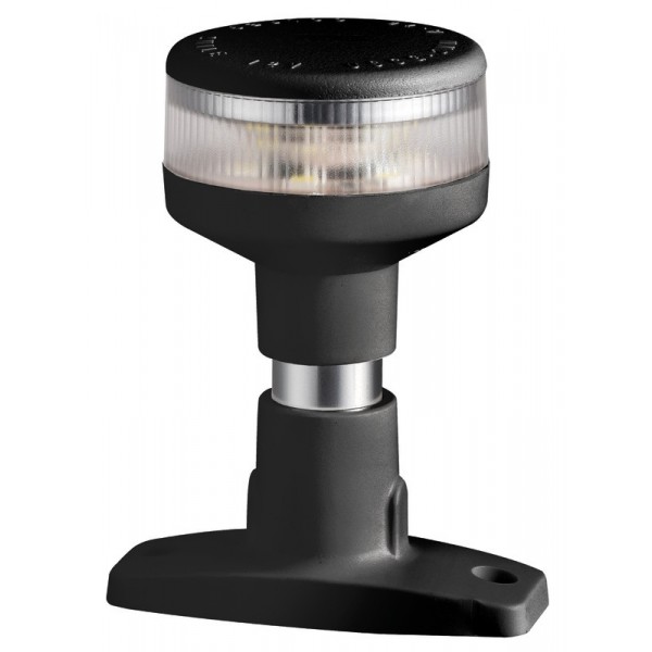 Luce di ancoraggio a LED nera a 360° Evoled - N°1 - comptoirnautique.com