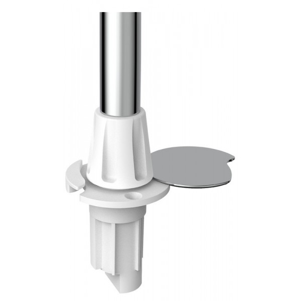 Palo bianco Evoled 360° LED - Base Flush - N°2 - comptoirnautique.com