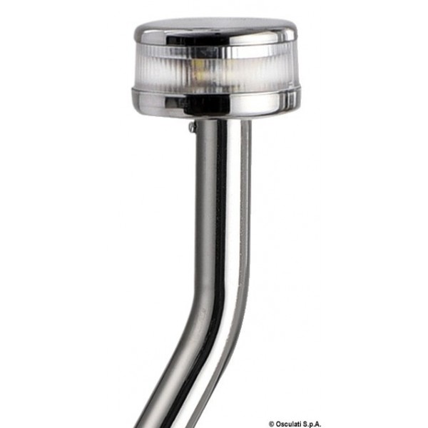 Columna de alumbrado Evoled 120 cm de acero inoxidable inclinada 360 - N°1 - comptoirnautique.com