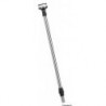 Stainless steel light with telescopic pole