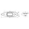 Luci di navigazione a LED Evoled Eye a babordo e tribordo - N°2 - comptoirnautique.com